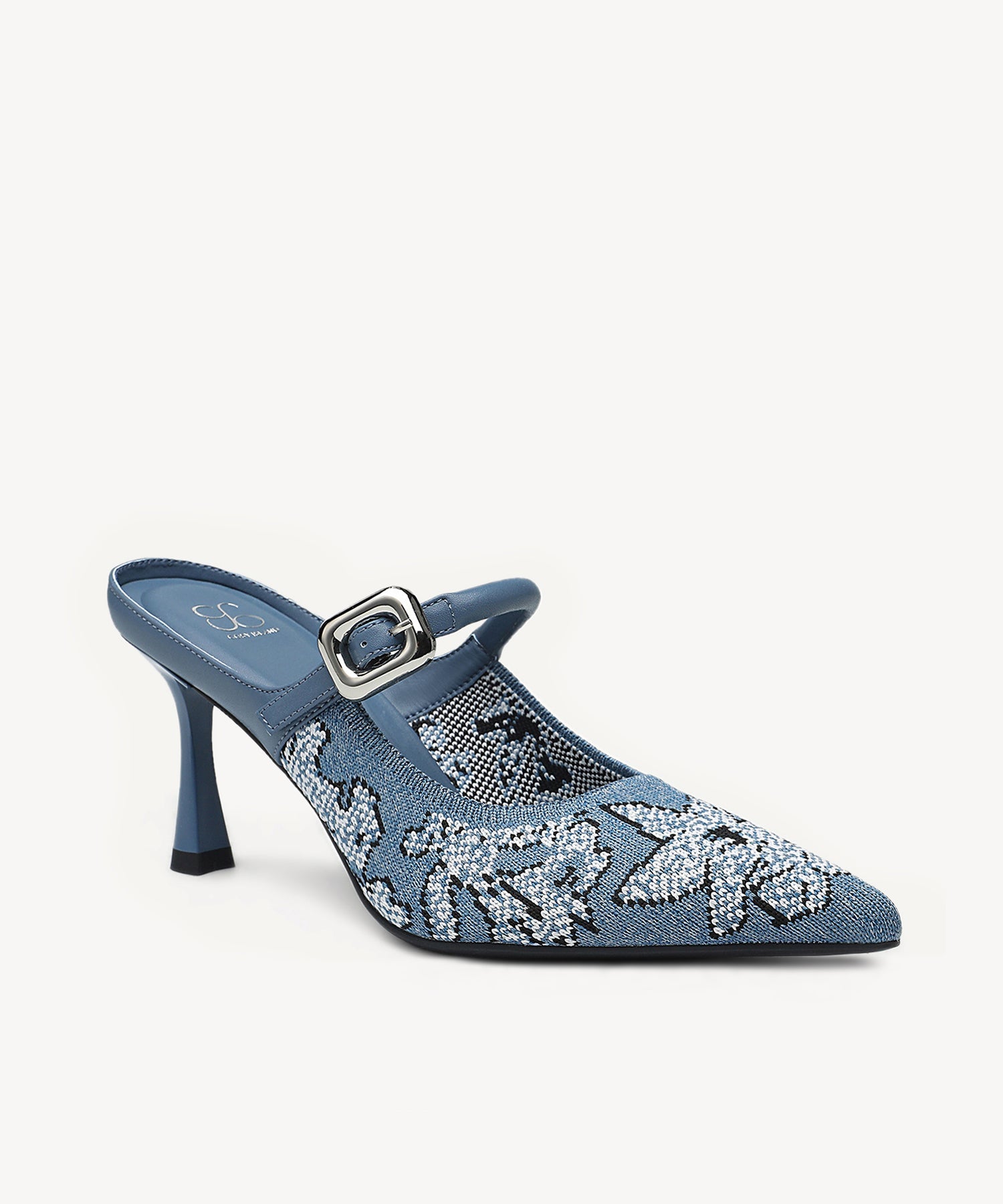 Floral Blue / Regular (A-B) / US 12 | EU 44 | UK 10